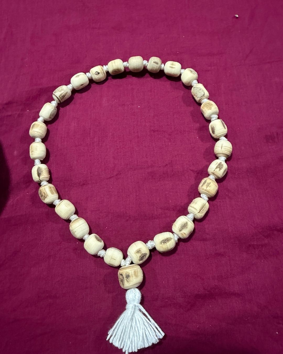 27+1 Beads Original Tulsi Sumrani Japa Mala for mantra chanting, Japa practice and devotional meditation