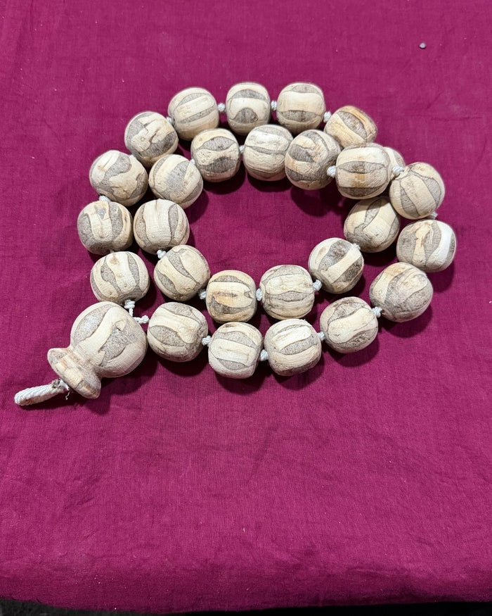 Big Bead Tulsi Mala collection featuring large round Tulsi beads for devotional Japa and traditional spiritual use