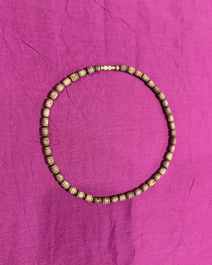 1 Round Tulsi Kanthi Mala for traditional devotional wear and everyday spiritual use