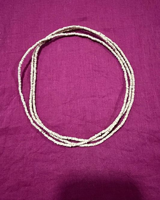 Original 3 Round Small Beads Tulsi Kanthi Mala featuring a traditional three round design
